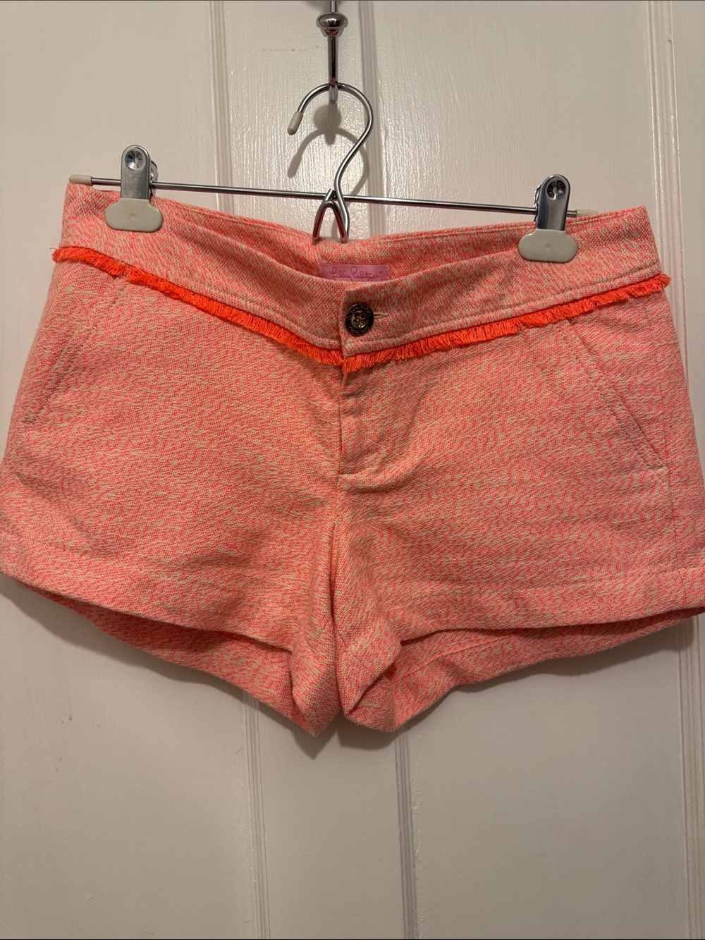 Lilly Pulitzer orange shorts